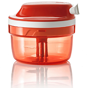 Tupperware Processador Trubo Chef Supersonic 300 ml Vermelho
