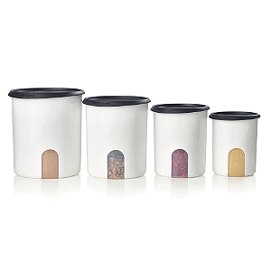Tupperware Instantâneas Visualware 4 peças