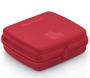 Porta Sanduíche Tupperware Vermelho