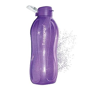 Garrafa Tupperware  Eco Tupper Plus Uva Glítter 2 Litros