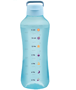 Tupperware Garrafa Aquavibe Motivacional 2 Litros