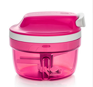 Turbo Chef Supersonic 300ml Tupperware Processador Rosa