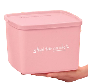 Jeitoso Tupperware Aqui tem Carinho 800 ml