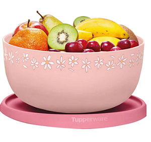 Tigela Toque Mágico Margaridas Tupperware 4,3 L