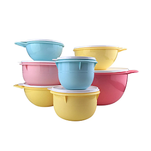 Kit Tupperware PDA 01/2026 Candy Colors 7 peças