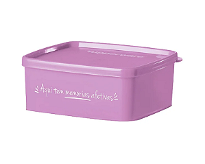 Tupperware Jeitosinho Aqui Tem Memórias Afetivas 400 ml