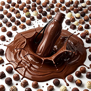 Garrafa Eco Tupper Plus 500 ml Chocolate