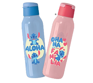 Garrafa Eco Tupper Plus Stitch Ohana 750 ml