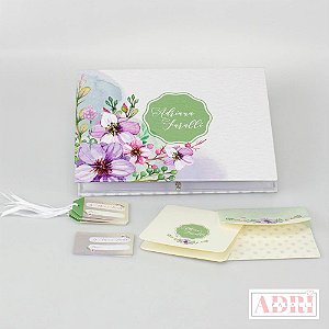 Caixa de Papelaria Personalizada 2 - Floral
