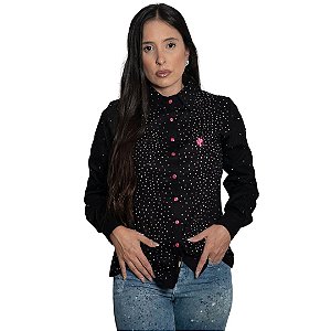 CAMISA FEMININA PINK HALTER