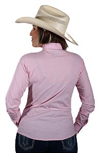 Camisa Feminina Rosa Flamê