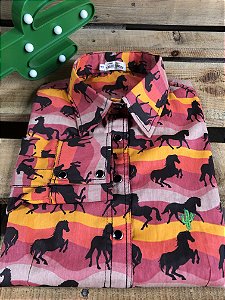 Camisa Feminina Country Horse Life