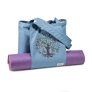 Bolsa para zafu e para tapete de Yoga - Mat/zafu Bag Árvore da Vida