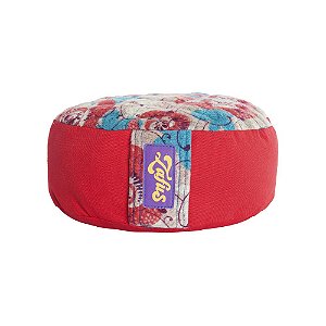 Zafu  almofada para meditação infantil Mini Mahara Rouge