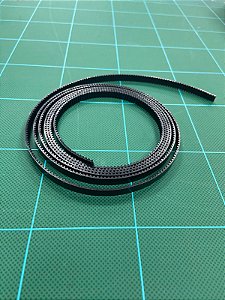 Correia GT2 - 6mm (Alma de aço) 1 metro