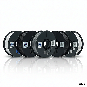 KIT 5 filamentos para Impressão 3D - Tons