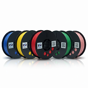 KIT 5 filamentos para Impressão 3D - Colores