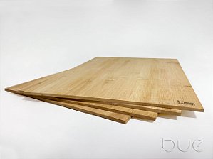 Bambu Natural 3mm - Placa 40x30cm