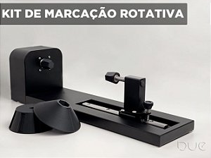 Due Spin - Kit de Marcação Rotativa (eixo rotativo + caneta telescópica)