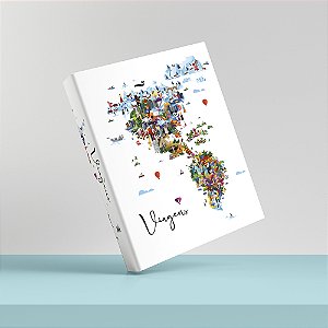 Album Fichário Para Fotos - Viagens