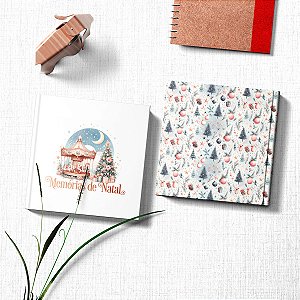 Álbum Scrapbook Carrossel de Natal