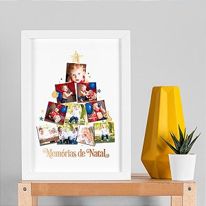 Quadro Luxo Memórias de Natal