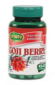 GOJI BERRY - 60 cápsulas - 500mg - UNILIFE