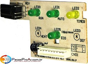 Placa Display Springer Maxiflex Split Hi-Wall 7.000Btu/h 42MCB007515LS