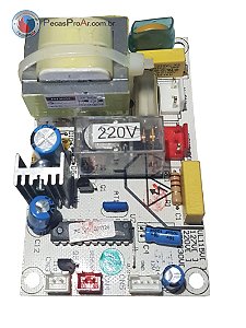 Placa Eletrônica Adega Midea Magno 23 garrafas MWC23HS2V