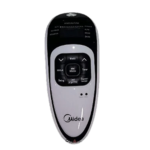 Controle Remoto Ar-Condicionado Portátil Midea Tango 10.500Btu/h MPT10CRV2