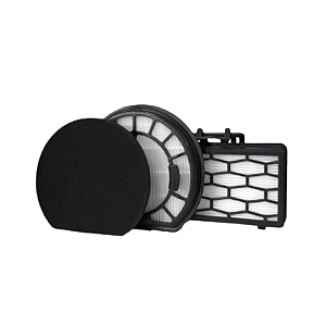 Kit 3 Filtros Aspirador de Pó Electrolux Easybox Preto EAS30