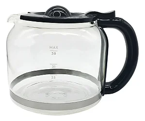 Jarra De Vidro Completa Cafeteira Electrolux Elétrica 38 Xícaras 1,5L ECM30