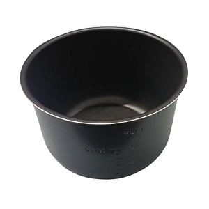 Panela Interna da Panela de Pressão Elétrica Midea Mencânica 6L Inox PPB71