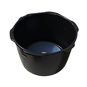 Recipiente Intermediario da Panela de Pressão Elétrica Electrolux Rita Lobo 6L Preta PCC20