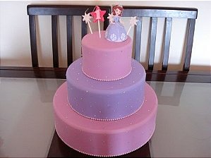 Bolo Cenográfico - Tema Princesinha Sofia