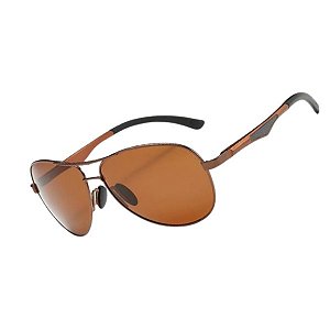 Óculos De Sol Feminino Alumínio Uv400 Zj Com Case