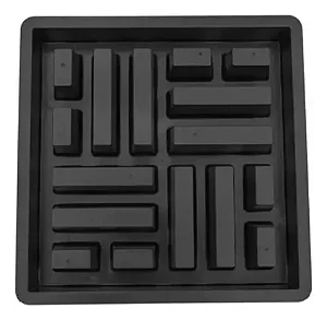 FORMA PLASTICA ELEMENTO VAZADO TACO CHINES 39X39X07CM