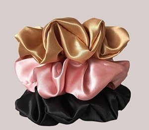 Scrunchies de cetim