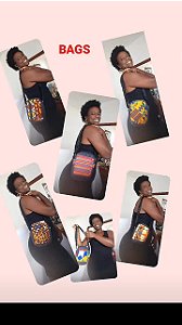 Bag em Tecido Afro