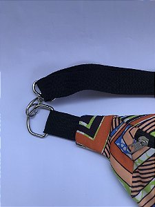 Pochete em tecido Afro