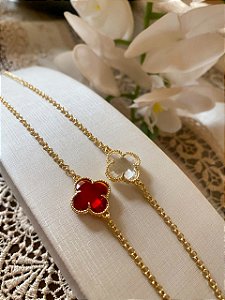 Pulseira Pingente Trevo