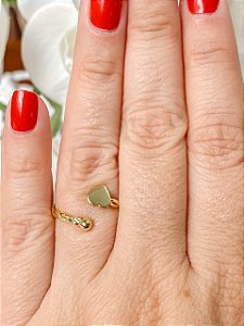 Anel Regulável Coração