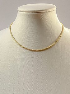 Choker Malha 3D Redonda