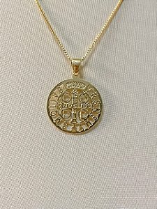 Colar Medalha de São Bento