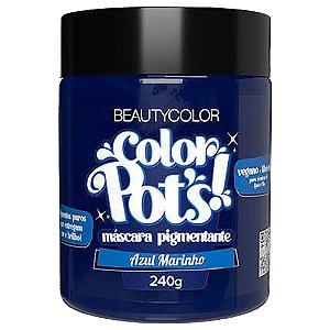 Color Pot's Máscara Pigmentante Azul Marinho 240g - Beauty Color