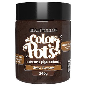 Color Pot's Máscara Pigmentante Ruivo Dourado 240g - Beauty Color