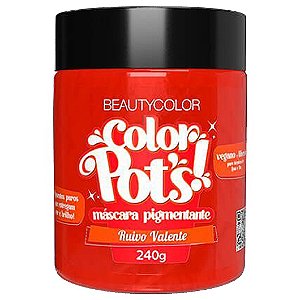 Color Pot's Máscara Pigmentante Ruivo Valente 240g - Beauty Color