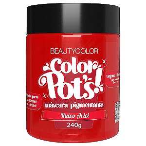 Color Pot's Máscara Pigmentante Ruivo Ariel 240g - Beauty Color
