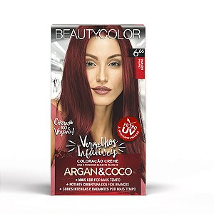 Coloração Kit 6.66 Charme Supremo - Beauty Color