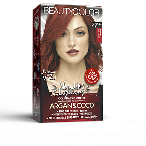 Coloração Kit 77.44 Paixão em Carmim - Beauty Color